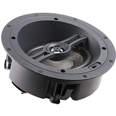 OSD Audio ACE670 Altavoz de Techo LCR de 6.5 Pulgadas y 150 W en ángulo sin Bordes con Sonido Envolvente LCR para Techo, Woofer Kevlar, Dolby Atmos, Parrilla pintable (Blanco, Individual) OSD Audio ACE670 Altavoz de Techo LCR de 6.5 Pulgadas y 150 W en ángulo sin Bordes con Sonido Envolvente LCR para Techo, Woofer Kevlar, Dolby Atmos, Parrilla pintable (Blanco, Individual)