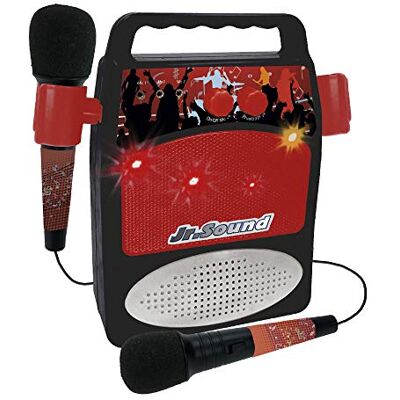 REIG Altavoz Bluetooth con 2 micrófonos JR.Sound REIG Altavoz Bluetooth con 2 micrófonos JR.Sound