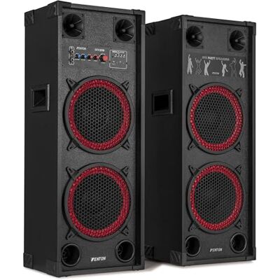 Fenton SPK210 Altavoz Activo Bluetooth USB 10" Color Negro Fenton SPK210 Altavoz Activo Bluetooth USB 10" Color Negro