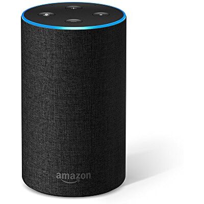 Amazon Echo (2.ª generación) Altavoz inteligente con Alexa, tela de color antracita Amazon Echo (2.ª generación) Altavoz inteligente con Alexa, tela de color antracita