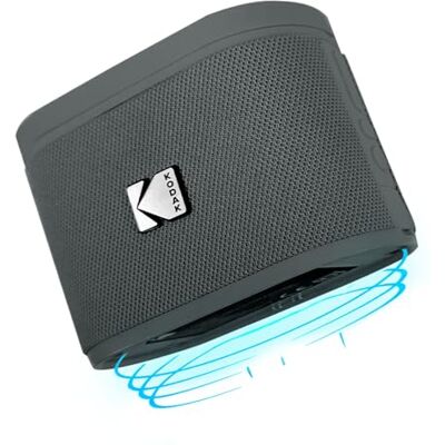 Kodak SOUNDBRIX Enceinte Portable Sans Fil Connexion Jusqu'à 100 Enceintes Dock Magnétique et Son Puissant 5W 3H d'Autonomie Gris) Kodak SOUNDBRIX Enceinte Portable Sans Fil Connexion Jusqu'à 100 Enceintes Dock Magnétique et Son Puissant 5W 3H d'Autonomie Gris)