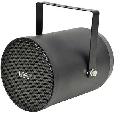 Adastra Altavoz de proyección de Sonido Resistente a la Intemperie para Voz y música 10W Negro Adastra Altavoz de proyección de Sonido Resistente a la Intemperie para Voz y música 10W Negro