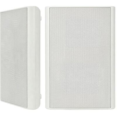 Herdio 5.25" 240W Ultra-Slim Home Theater Wall Speakers (A Pair, White) Wall-Mountable Design with Crisp Clear Sound and Durable Construction for Immersive Home Entertainment Herdio 5.25" 240W Ultra-Slim Home Theater Wall Speakers (A Pair, White) Wall-Mountable Design with Crisp Clear Sound and Durable Construction for Immersive Home Entertainment