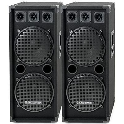 McGrey DJ-2222 Pareja de Altavoces para Sala de Fiestas/DJ 2 x 1000W McGrey DJ-2222 Pareja de Altavoces para Sala de Fiestas/DJ 2 x 1000W