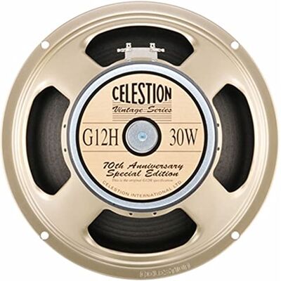 Altavoz G12H Anniversary para guitarra y bajo - Edición 75 Aniversario Altavoz G12H Anniversary para guitarra y bajo - Edición 75 Aniversario