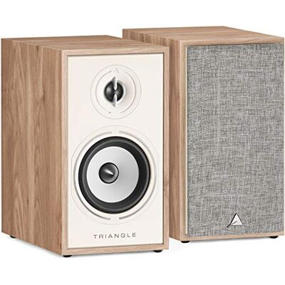 Triangle Altavoz de Estantería Hi-Fi BOREA BR02 Potencia Admisible 80W Sensibilidad 89 dB/W/m – Versátil para Música y Cine en Casa 176 x 310 x 274 mm Roble Claro (Par) Triangle Altavoz de Estantería Hi-Fi BOREA BR02 Potencia Admisible 80W Sensibilidad 89 dB/W/m – Versátil para Música y Cine en Casa 176 x 310 x 274 mm Roble Claro (Par)