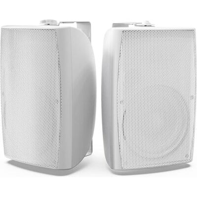 Herdio Altavoces Exteriores 8 Pulgadas 600W, Graves Potentes y Cable Impermeable, Montaje en Pared para Espacios amplios: Áreas comerciales, Patios espaciosos, auditorio (Blanco) Herdio Altavoces Exteriores 8 Pulgadas 600W, Graves Potentes y Cable Impermeable, Montaje en Pared para Espacios amplios: Áreas comerciales, Patios espaciosos, auditorio (Blanco)