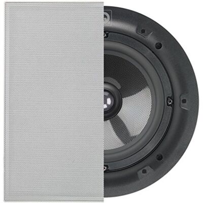 Q Acoustics 6.5 Pulgadas Performance Single Square Grille In-Ceiling Speaker Blanco Q Acoustics 6.5 Pulgadas Performance Single Square Grille In-Ceiling Speaker Blanco