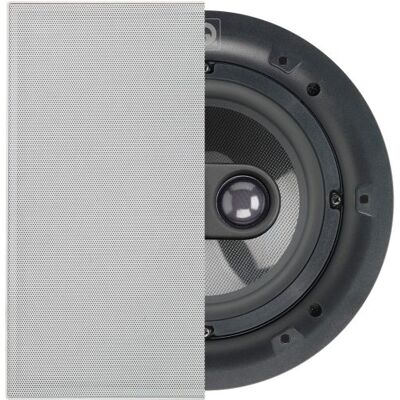 Q Acoustics QI 65SP Altavoz estéreo de 6.5 Pulgadas ST Performance con Rejilla Cuadrada única, Color Blanco Q Acoustics QI 65SP Altavoz estéreo de 6.5 Pulgadas ST Performance con Rejilla Cuadrada única, Color Blanco