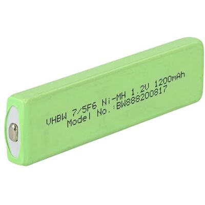 vhbw Batería de Celdas reemplaza Philips AY3365 para Reproductor de CD (1100 mAh, 1,2 V, NiMH), Button Top, 7/5F6 vhbw Batería de Celdas reemplaza Philips AY3365 para Reproductor de CD (1100 mAh, 1,2 V, NiMH), Button Top, 7/5F6