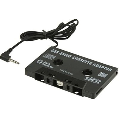 HQ CLP-003 Adaptador de casete para CD/reproductores de Mp3, negro HQ CLP-003 Adaptador de casete para CD/reproductores de Mp3, negro