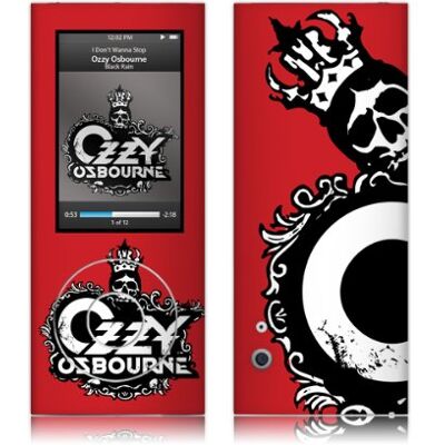 MusicSkins MS-OZZY10039 Skin para Apple iPod Nano 5G, Rojo MusicSkins MS-OZZY10039 Skin para Apple iPod Nano 5G, Rojo