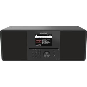 Telestar TOP 300 – DAB+/radio por Internet con reproductor de CD (estéreo, 2 × 15 W, servicios de streaming, Bluetooth Audio-Streaming & función de envío, grabación USB, sistema de emergencia) – Negro Telestar TOP 300 – DAB+/radio por Internet con reproductor de CD (estéreo, 2 × 15 W, servicios de streaming, Bluetooth Audio-Streaming & función de envío, grabación USB, sistema de emergencia) – Negro