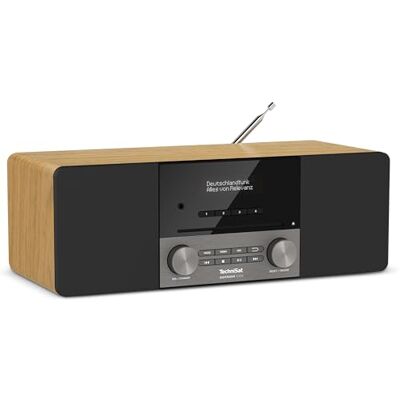 TechniSat DIGITRADIO 3 ASA Sistema Compacto estéreo Dab+ con Alerta automática de Seguridad (FM, Reproductor de CD con reanudación, Bluetooth, USB, Entrada Auxiliar, conexión para Auriculares TechniSat DIGITRADIO 3 ASA Sistema Compacto estéreo Dab+ con Alerta automática de Seguridad (FM, Reproductor de CD con reanudación, Bluetooth, USB, Entrada Auxiliar, conexión para Auriculares