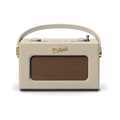 Roberts Radio Revival Uno BT Radio portátil compacta con Dab-FM, Bluetooth, diseño Vintage, Streaming, Entrada Auxiliar, Salida de Auriculares, alarmas, garantía de 2 años Pastel Crema Roberts Radio Revival Uno BT Radio portátil compacta con Dab-FM, Bluetooth, diseño Vintage, Streaming, Entrada Auxiliar, Salida de Auriculares, alarmas, garantía de 2 años Pastel Crema