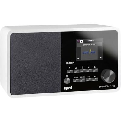 Imperial DABMAN i150 Portátil Blanco Radio (Portátil, DAB,DAB+,FM, 87,5 108 MHz, 174 240 MHz, 20 W, 7,62 cm (3")) Imperial DABMAN i150 Portátil Blanco Radio (Portátil, DAB,DAB+,FM, 87,5 108 MHz, 174 240 MHz, 20 W, 7,62 cm (3"))