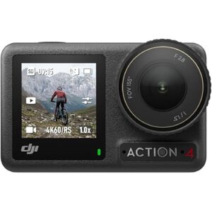 DJI Osmo Action 4 Pack Estándar: cámara de acción sumergible 4K/120 fps con un sensor de 1/1.3 pulgadas, gran rendimiento con poca luz, color D-Log M de 10 bits, batería duradera de 1770 mAh DJI Osmo Action 4 Pack Estándar: cámara de acción sumergible 4K/120 fps con un sensor de 1/1.3 pulgadas, gran rendimiento con poca luz, color D-Log M de 10 bits, batería duradera de 1770 mAh
