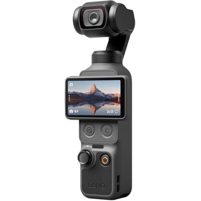 DJI Pack Esencial Osmo Pocket 4, cámara para videovlogs de Bolsillo con estabilizador, 1″ CMOS y 4K/240 fps, estabilización de 3 Ejes, Rango dinámico de 14 Pasos, Almacenamiento Interno de 107 GB DJI Pack Esencial Osmo Pocket 4, cámara para videovlogs de Bolsillo con estabilizador, 1″ CMOS y 4K/240 fps, estabilización de 3 Ejes, Rango dinámico de 14 Pasos, Almacenamiento Interno de 107 GB