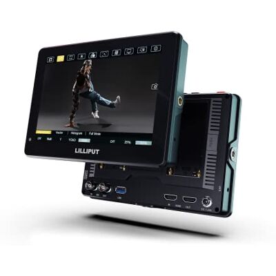 Lilliput 7" HT7S HT Series Camera Field Monitor 2000nits Pantalla de Control táctil Ultra Brillante con HDMI 2.0 3G-SDI Entrada Salida LANC 3D-LUT Histograma de Forma de Onda Lilliput 7" HT7S HT Series Camera Field Monitor 2000nits Pantalla de Control táctil Ultra Brillante con HDMI 2.0 3G-SDI Entrada Salida LANC 3D-LUT Histograma de Forma de Onda