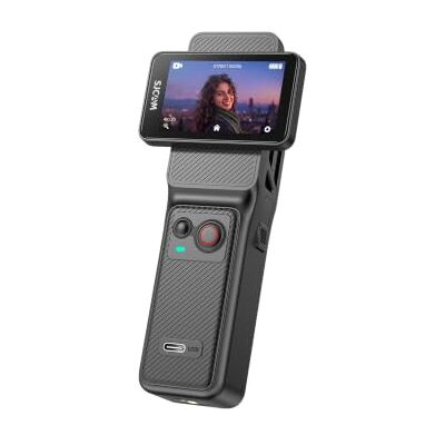 SJCAM C400 128G Camara Vlog 4K 7 Horas Autonomía Pantalla Táctil Grande de 2.29",Impermeable,Estabilización de 6 Ejes,Cámara Acción para Transmisión de Youtube,Negro SJCAM C400 128G Camara Vlog 4K 7 Horas Autonomía Pantalla Táctil Grande de 2.29",Impermeable,Estabilización de 6 Ejes,Cámara Acción para Transmisión de Youtube,Negro