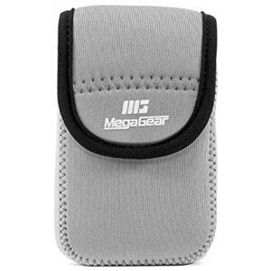 MegaGear Nikon Coolpix W300, AW130, Ricoh WG -30W, WG -50 Camina de Neopreno Ultra Ligero, con carabinero Gris MegaGear Nikon Coolpix W300, AW130, Ricoh WG -30W, WG -50 Camina de Neopreno Ultra Ligero, con carabinero Gris