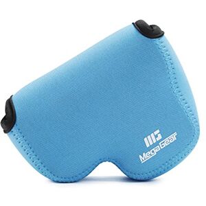 MegaGear Funda de Neopreno Ultraligera con mosquetón para cámara Nikon Coolpix L340, Color Azul MegaGear Funda de Neopreno Ultraligera con mosquetón para cámara Nikon Coolpix L340, Color Azul