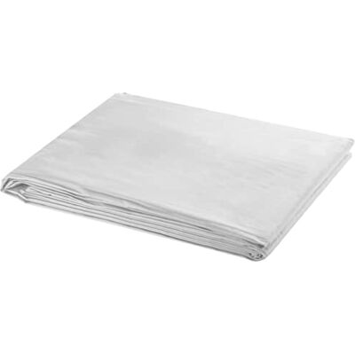 vidaXL Telón de Fondo sin Soporte algodón Blanco 600x300 cm vidaXL Telón de Fondo sin Soporte algodón Blanco 600x300 cm