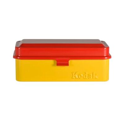 Kodak 120/135 Film Case Estuche para 8 rollos de 120/10 rollos de 35 mm película de acero para clasificar y proteger la película(rojo) (película no incluida) Kodak 120/135 Film Case Estuche para 8 rollos de 120/10 rollos de 35 mm película de acero para clasificar y proteger la película(rojo) (película no incluida)