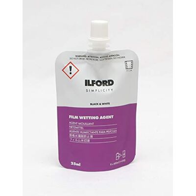 Ilford Simplicity Ilfotol Agente humectante de película de 25 ml, 1 hoja, superficie recubierta de resina Ilford Simplicity Ilfotol Agente humectante de película de 25 ml, 1 hoja, superficie recubierta de resina