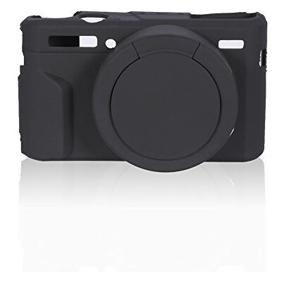 VBESTLIFE Accesorios de la Cámara Deportiva Funda Protectora de Silicona Suave Diseñado para Proteger Camaras de Color Negro para Cámara G7XII /G7X Mark II. VBESTLIFE Accesorios de la Cámara Deportiva Funda Protectora de Silicona Suave Diseñado para Proteger Camaras de Color Negro para Cámara G7XII /G7X Mark II.