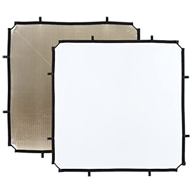 Manfrotto Skylite Tela, 1.1 x 1.1 m, sunfire/blanco Manfrotto Skylite Tela, 1.1 x 1.1 m, sunfire/blanco