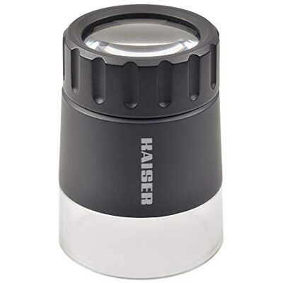 Kaiser Fototechnik 2351 Lupa Universal (4,5 X, Campo de visión de 45 mm, para Diapositivas de Pantalla pequeña), Color Negro Kaiser Fototechnik 2351 Lupa Universal (4,5 X, Campo de visión de 45 mm, para Diapositivas de Pantalla pequeña), Color Negro
