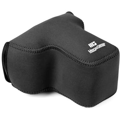 MegaGear Estuche de Neopreno para cámara Fujifilm X-T50 (16-50 mm) Estuche Elegante y Protector para fotografía Digital (Negro) MegaGear Estuche de Neopreno para cámara Fujifilm X-T50 (16-50 mm) Estuche Elegante y Protector para fotografía Digital (Negro)