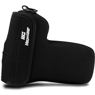 MegaGear MG1822 Ultra Light Funda de Neopreno para cámara Nikon Z50 (50-250 mm) Color Negro MegaGear MG1822 Ultra Light Funda de Neopreno para cámara Nikon Z50 (50-250 mm) Color Negro