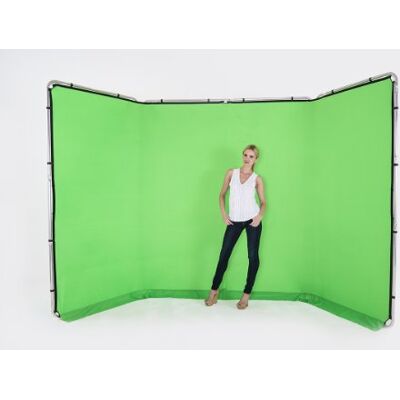 Manfrotto Panorama Hintergrund 4m (Chromakey Grün) BLL Manfrotto Panorama Hintergrund 4m (Chromakey Grün) BLL