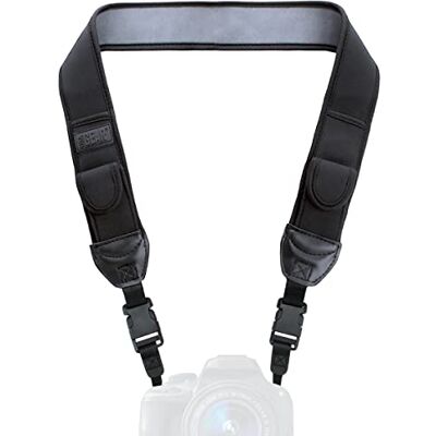 USA Gear TrueSHOT Correa para Cámara, Bolsillos para Accesorios y Hebillas de Liberación Rápida Compatible con Canon, Nikon, Sony, Olympus, Pentax, Fujifilm y más USA Gear TrueSHOT Correa para Cámara, Bolsillos para Accesorios y Hebillas de Liberación Rápida Compatible con Canon, Nikon, Sony, Olympus, Pentax, Fujifilm y más