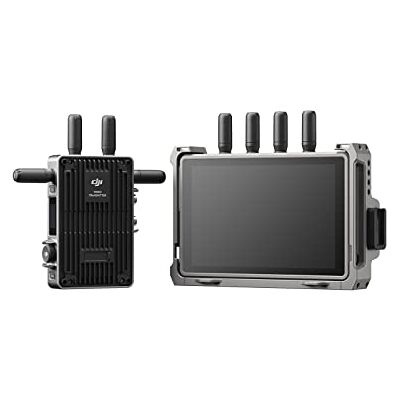 DJI Transmission (Pack de Monitor de Alto Brillo), transmisión en 1080p/60 fps a 6 km, transmisor y Monitor de Alto Brillo, Receptor inalámbrico Integrado, Control de estabilizador/Enfoque/cámara DJI Transmission (Pack de Monitor de Alto Brillo), transmisión en 1080p/60 fps a 6 km, transmisor y Monitor de Alto Brillo, Receptor inalámbrico Integrado, Control de estabilizador/Enfoque/cámara