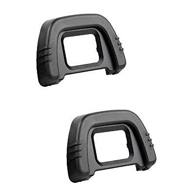 Komet D7000 Visor ocular para cámara Nikon D7000, D600, D80, D90, D40, D50, D200, D300, sustituye a Nikon DK-21 (paquete de 2) Komet D7000 Visor ocular para cámara Nikon D7000, D600, D80, D90, D40, D50, D200, D300, sustituye a Nikon DK-21 (paquete de 2)