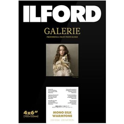 Ilford Mono Silk Warmtone 250 gsm - Papel fotográfico Ilford Mono Silk Warmtone 250 gsm - Papel fotográfico