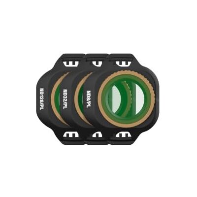 PolarPro – Juego de filtros para dji Mini 5 Pro – Colección Vivid – ND8/PL, ND32/PL y ND128/PL – Filtros para cámaras de Drones PolarPro – Juego de filtros para dji Mini 5 Pro – Colección Vivid – ND8/PL, ND32/PL y ND128/PL – Filtros para cámaras de Drones