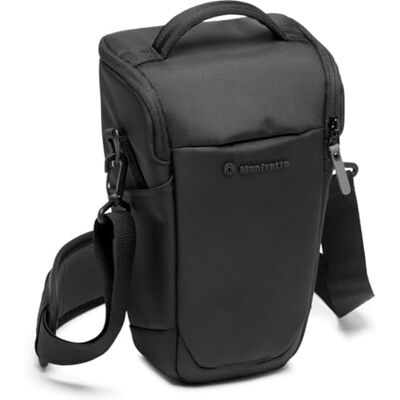 Manfrotto Advanced Holster L III, funda para cámara, bolsa DSLR con lente, bolsa para cámara con soporte para trípode y cubierta para lluvia, accesorios de fotografía Manfrotto Advanced Holster L III, funda para cámara, bolsa DSLR con lente, bolsa para cámara con soporte para trípode y cubierta para lluvia, accesorios de fotografía