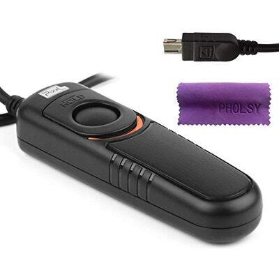 Pixel RC201-DC2 Cámara Cable Disparador Remoto Compatible con Nikon Compatible con Nikon Z5 Z6 Z7 D750 D780 D7500 D7200 D7000 D5600 D5500 D5300 D3300 D610 D600 P1000 P1100 P7800 P7700 P950 Pixel RC201-DC2 Cámara Cable Disparador Remoto Compatible con Nikon Compatible con Nikon Z5 Z6 Z7 D750 D780 D7500 D7200 D7000 D5600 D5500 D5300 D3300 D610 D600 P1000 P1100 P7800 P7700 P950