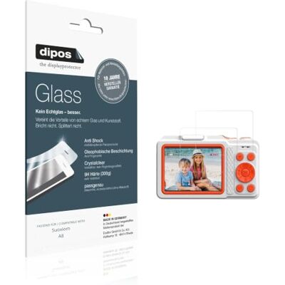 dipos 2x Protector de Pantalla 9H claro para Suoxiom A8 dipos 2x Protector de Pantalla 9H claro para Suoxiom A8
