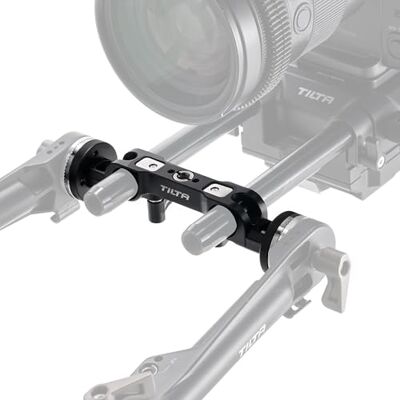 Tilta Adaptador de roseta dual LWS de 15 mm compatible con varillas LWS de 15 mm con una rosca de 3/8 a 16 con un reductor de 1/4 pulgadas -20 Negro TA-DRA-15-B Tilta Adaptador de roseta dual LWS de 15 mm compatible con varillas LWS de 15 mm con una rosca de 3/8 a 16 con un reductor de 1/4 pulgadas -20 Negro TA-DRA-15-B