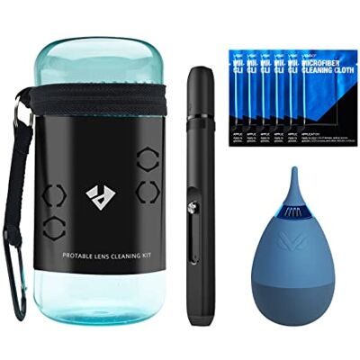 VSGO VS-A8E Kit de Limpieza de cámara portátil Botella Vaso de Aire Lente de Limpieza de Lente Lente de Limpieza de Microfibra Paño de Limpieza VSGO VS-A8E Kit de Limpieza de cámara portátil Botella Vaso de Aire Lente de Limpieza de Lente Lente de Limpieza de Microfibra Paño de Limpieza