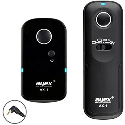 ayex AX-1 (E3) Disparador Remoto para Canon EOS 80D, 1300D, 1200D, 1100D, 760D, 750D, 650D, M6, etc. - ayex AX-1 (E3) Disparador Remoto para Canon EOS 80D, 1300D, 1200D, 1100D, 760D, 750D, 650D, M6, etc. -