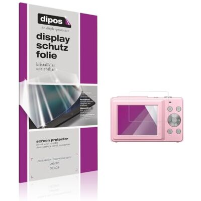 dipos 4x Protector de Pantalla claro para Lecran DC403 dipos 4x Protector de Pantalla claro para Lecran DC403
