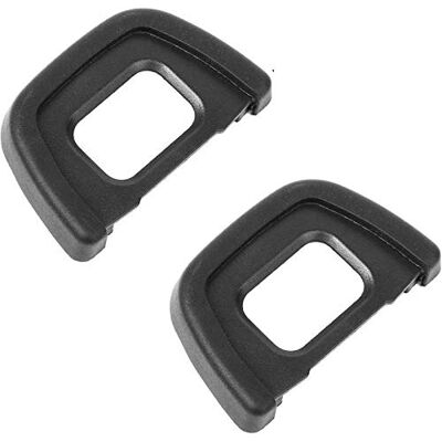 komet Visor ocular D7200 para cámara Nikon D7100 D7200 D300 D300s, sustituye a Nikon DK-23 (paquete de 2) komet Visor ocular D7200 para cámara Nikon D7100 D7200 D300 D300s, sustituye a Nikon DK-23 (paquete de 2)