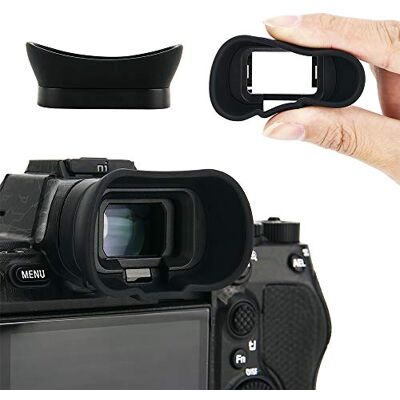 KIWIFOTOS Ocular para el Visor de Las cámaras Son. A9III A7IV A7SIII A1 Reemplaza el ocular Sony FDA-EP19 Silicona suave ABS duradero Bloquea luces parásitas y de estudio Protege contra impactos KIWIFOTOS Ocular para el Visor de Las cámaras Son. A9III A7IV A7SIII A1 Reemplaza el ocular Sony FDA-EP19 Silicona suave ABS duradero Bloquea luces parásitas y de estudio Protege contra impactos