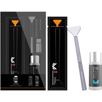 VSGO Paquete de 12 Hisopos de Limpieza de Cámara Digital con Sensor de Marco Completo y Solución de 10 ml, CCD en Seco, CMOS, para Limpieza de Sensores VSGO Paquete de 12 Hisopos de Limpieza de Cámara Digital con Sensor de Marco Completo y Solución de 10 ml, CCD en Seco, CMOS, para Limpieza de Sensores